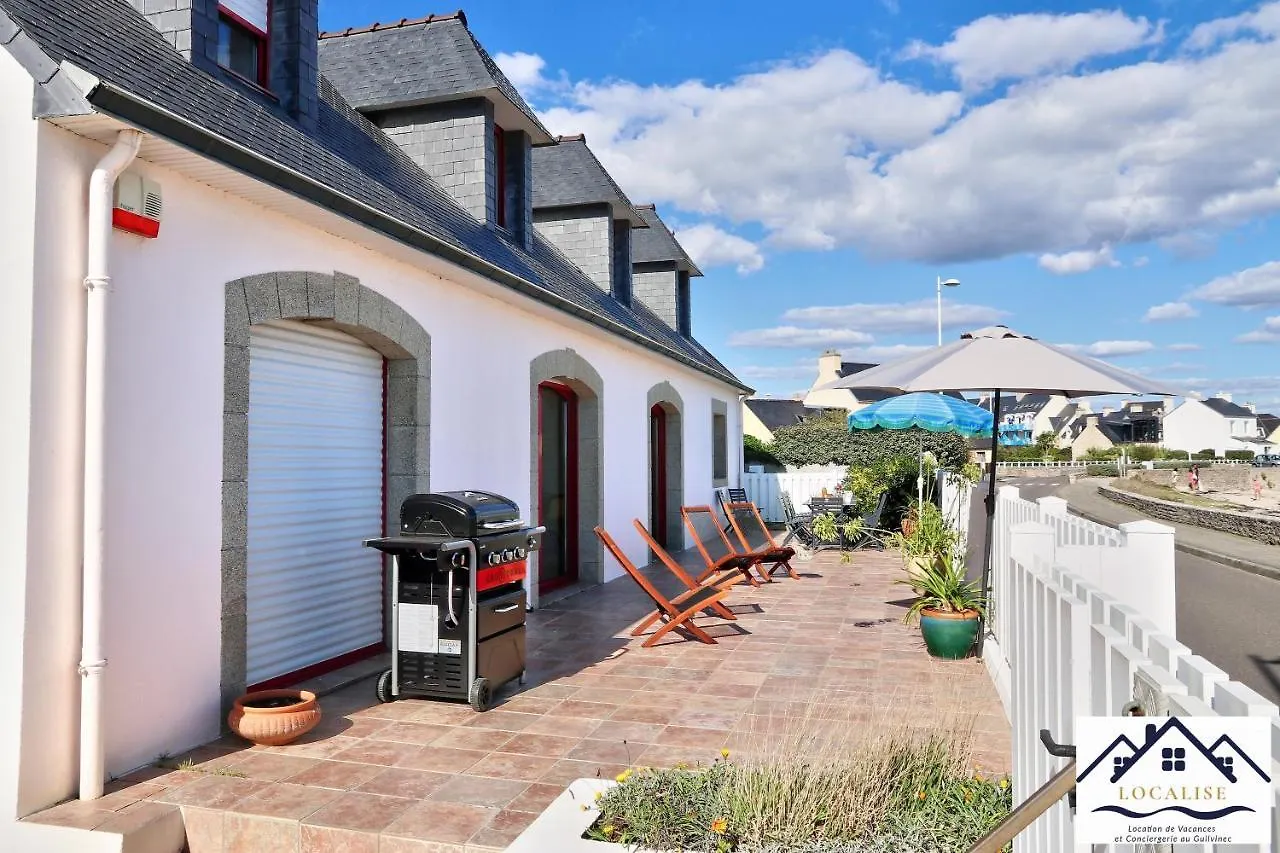 Localise - Maison Familiale Avec Vue Imprenable Sur La Mer Et Tout A Pied Au Guilvinec - Acces Plage Direct - Linge De Lit Inclus - Wifi Inclus