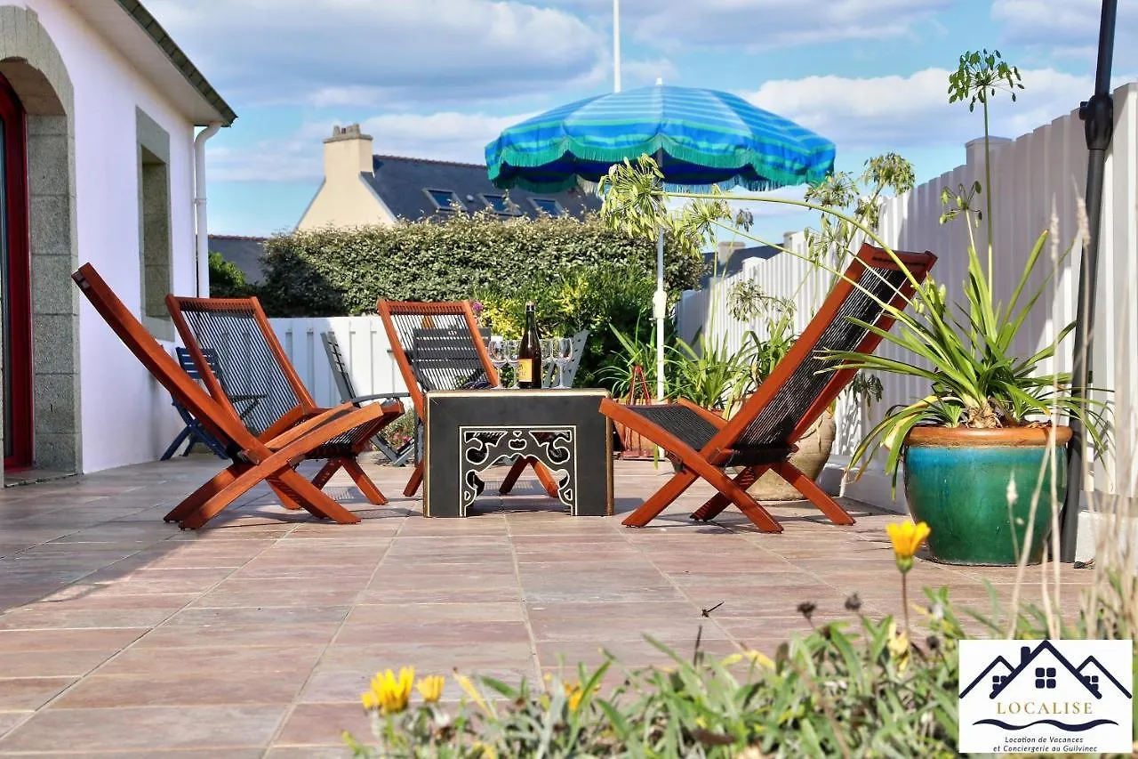 Holiday home Localise - Maison Familiale Avec Vue Imprenable Sur La Mer Et Tout A Pied Au Guilvinec - Acces Plage Direct - Linge De Lit Inclus - Wifi Inclus
