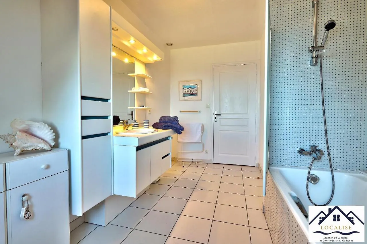 Localise - Maison Familiale Avec Vue Imprenable Sur La Mer Et Tout A Pied Au Guilvinec - Acces Plage Direct - Linge De Lit Inclus - Wifi Inclus 0*,