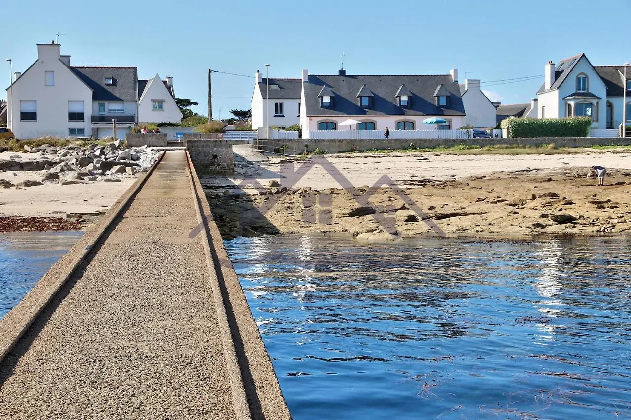 Localise - Maison Familiale Avec Vue Imprenable Sur La Mer Et Tout A Pied Au Guilvinec - Acces Plage Direct - Linge De Lit Inclus - Wifi Inclus