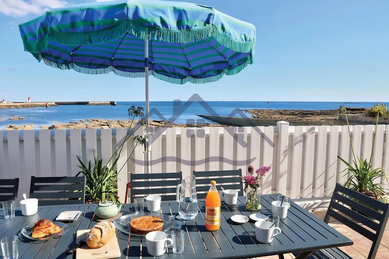 Holiday home Localise - Maison Familiale Avec Vue Imprenable Sur La Mer Et Tout A Pied Au Guilvinec - Acces Plage Direct - Linge De Lit Inclus - Wifi Inclus France