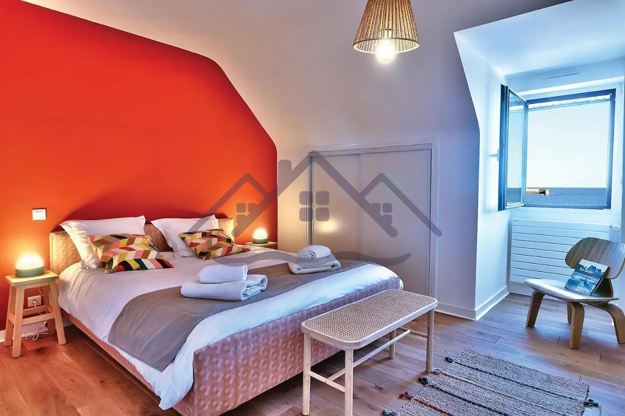 Localise - Maison Familiale Avec Vue Imprenable Sur La Mer Et Tout A Pied Au Guilvinec - Acces Plage Direct - Linge De Lit Inclus - Wifi Inclus Holiday home