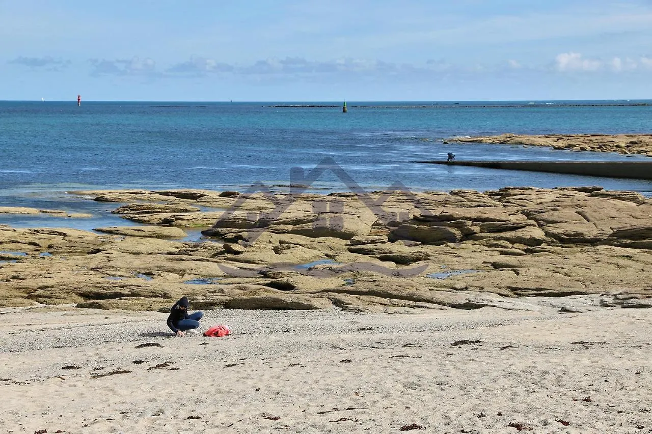 Prázdninový dům Localise - Maison Familiale Avec Vue Imprenable Sur La Mer Et Tout A Pied Au Guilvinec - Acces Plage Direct - Linge De Lit Inclus - Wifi Inclus